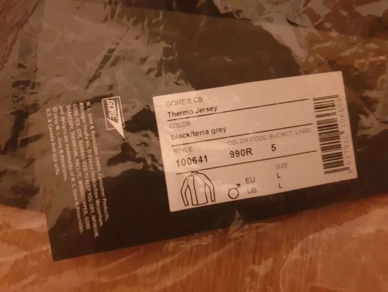 Cyklo dres Gore C5 Thermo + LeCol dres dlouhý rukáv L