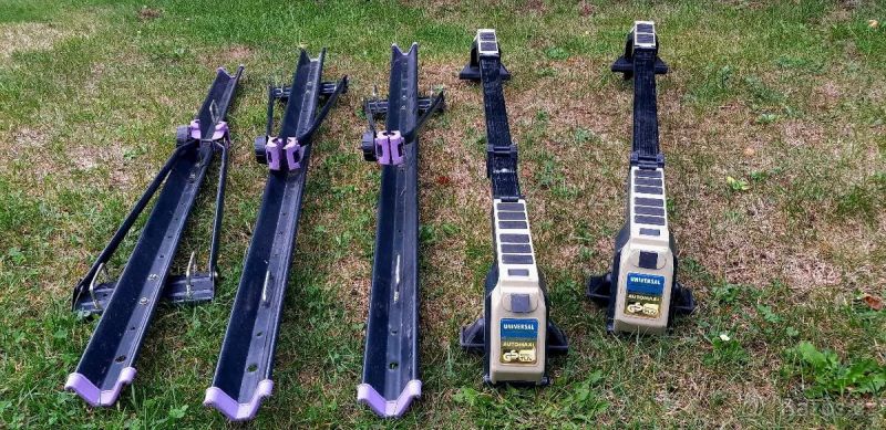 Universální střešní nosič + nosiče na kola