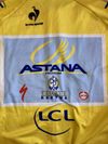 Astana žlutý dres 2014 - dlouhý rukáv (Vincenzo Nibali TdF)