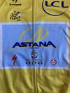 Astana žlutý dres 2014 - dlouhý rukáv (Vincenzo Nibali TdF)