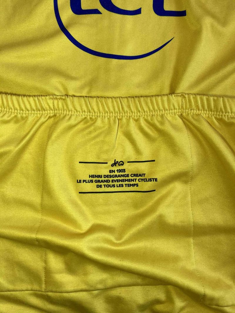 Astana žlutý dres 2014 - dlouhý rukáv (Vincenzo Nibali TdF)