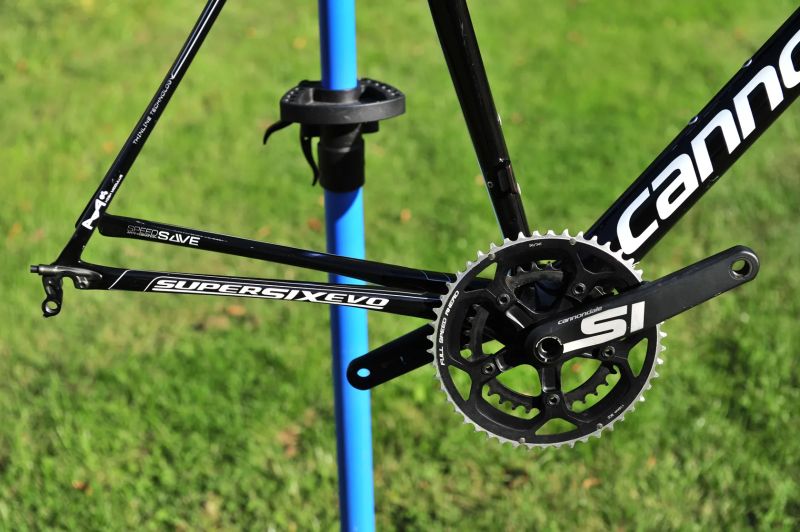 Cannondale SuperSix Evo Hi-Mod,TTE=54,minimální oděrky laku,lightweight stavba, pod 3.000km