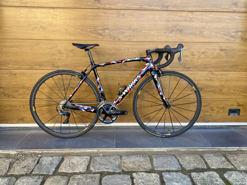 🔥🔥🔥 Specialized S-works Tarmac vel. 51, Shimano Dura Ace, karbonová kola Mavic + záruka 🤝🤝🤝