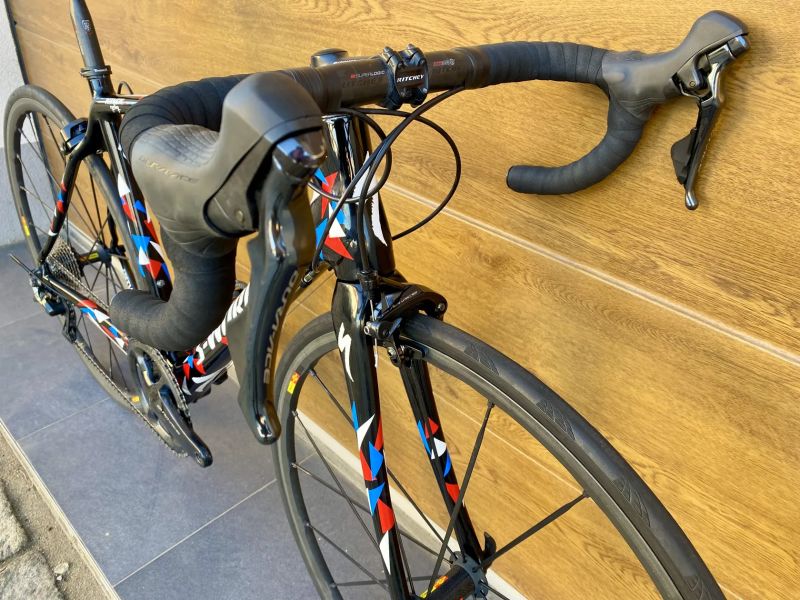 🔥🔥🔥 Specialized S-works Tarmac vel. 51, Shimano Dura Ace, karbonová kola Mavic + záruka 🤝🤝🤝