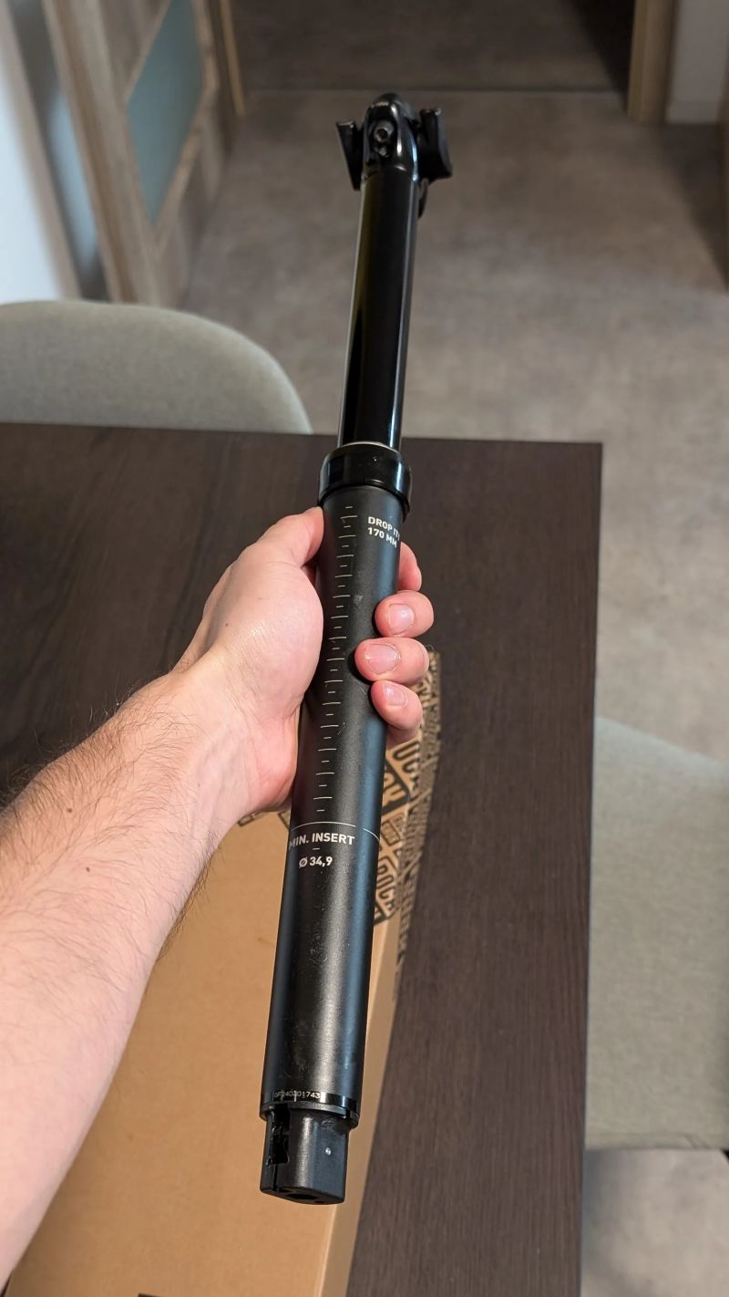 170mm Post Moderne dropper post PM-214, 34.9 mm