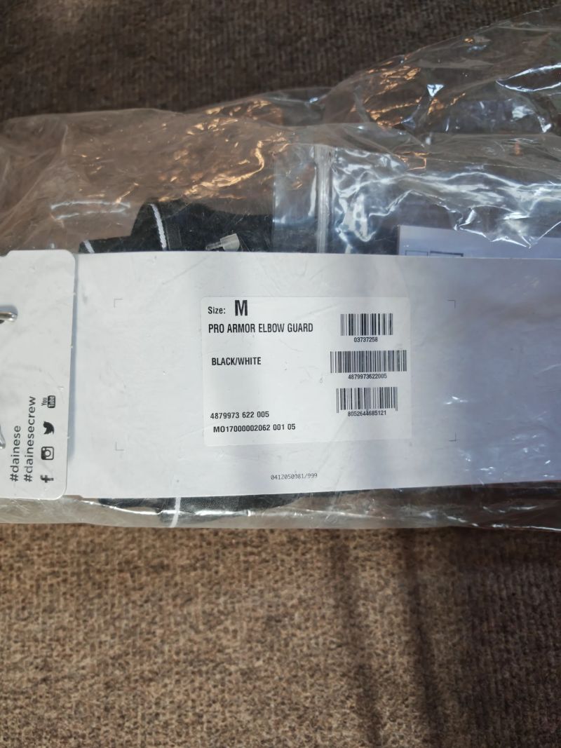 Dainese chrániče loktů M