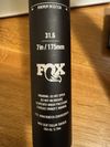 FOX Transfer 175 mm zdvih - teleskopická sedlovka - 31,6 mm průměr - včetně páčky
