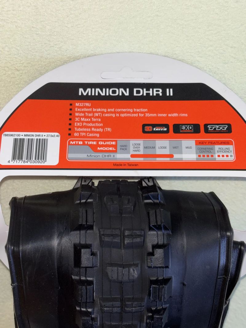 Plášť Maxxis DHR 27,5x2,4 EXO 3C MaxxTerra- Nový