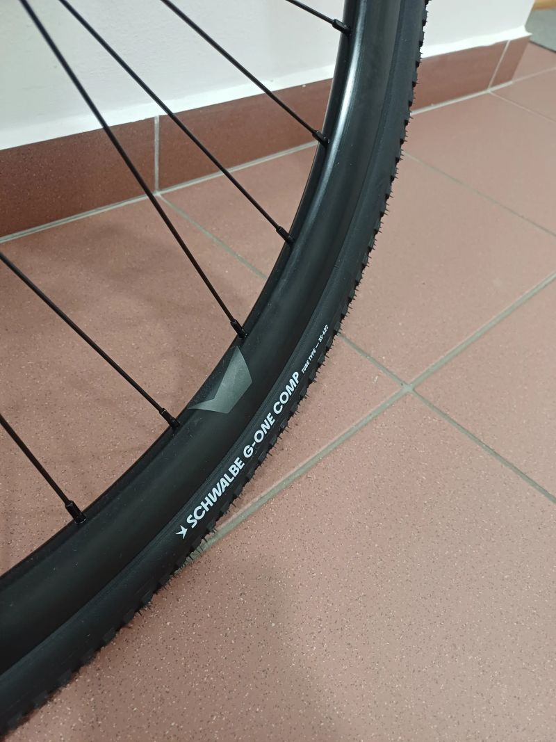 Gravel kola Alex Rims GX26P, Schwalbe G-one 35 mm