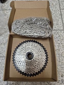 Gravel kazeta SunShine 12sp, 11-46z + 12 sp. řetěz