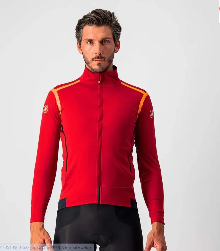 Castelli Perfetto RoS Long Pro red/brilliant orange