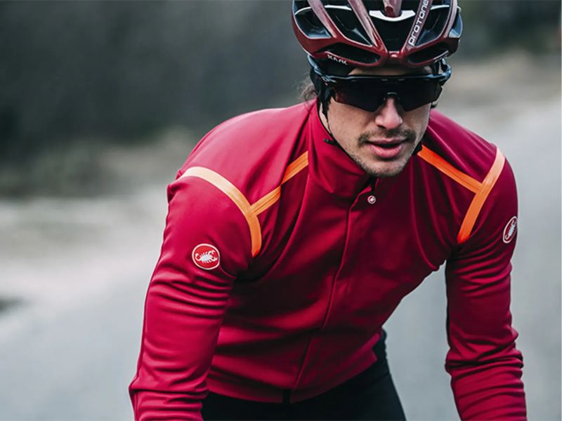 Castelli Perfetto RoS Long Pro red/brilliant orange