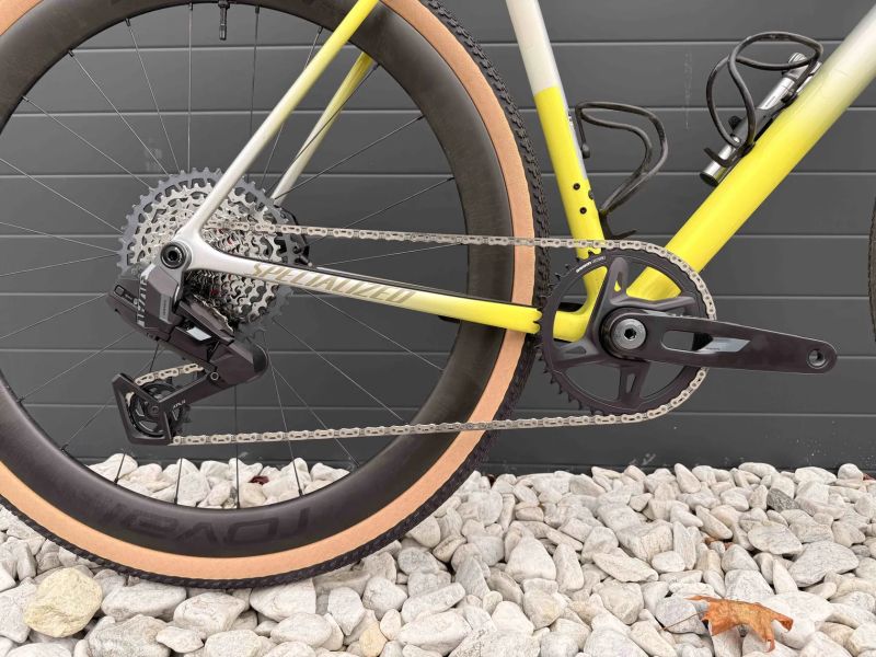 Gravel/cyklokros Specialized Crux PRO + Rapide CL II, Sram Rival AXS 13s