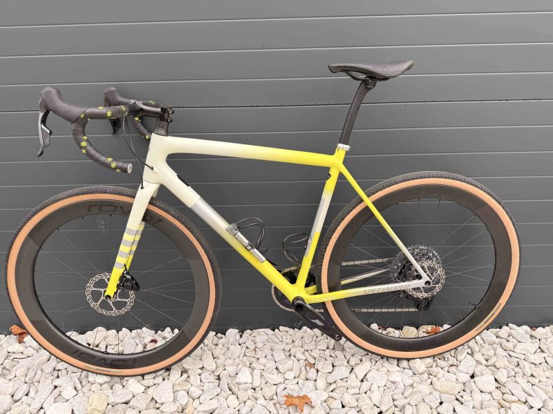 Gravel/cyklokros Specialized Crux PRO + Rapide CL II, Sram Rival AXS 13s