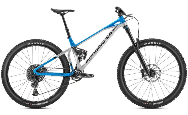 🔥🔥 SLEVA 49.500 -46% 🔥🔥 MONDRAKER SUPERFOXY, RACING SILVER/BLUE MARLIN - L 