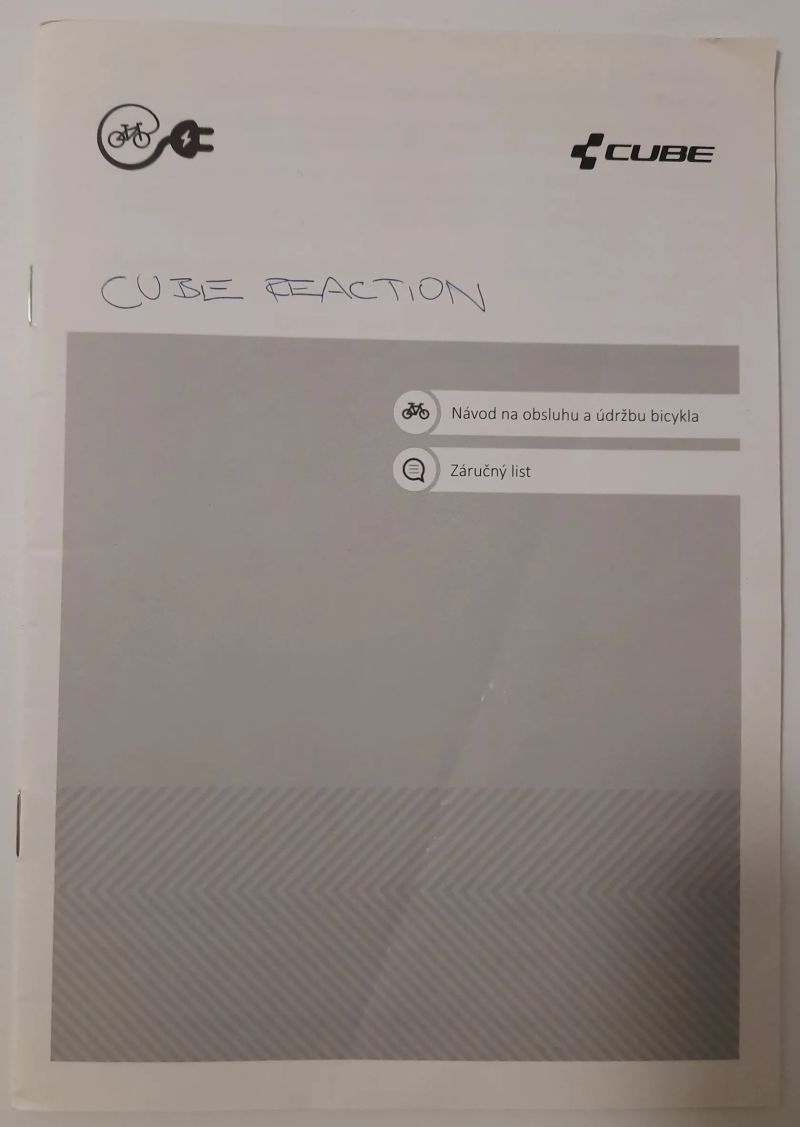 Predám jazdený Cube REACTION C:62 SL, model 2020, za 22.500,- Kč