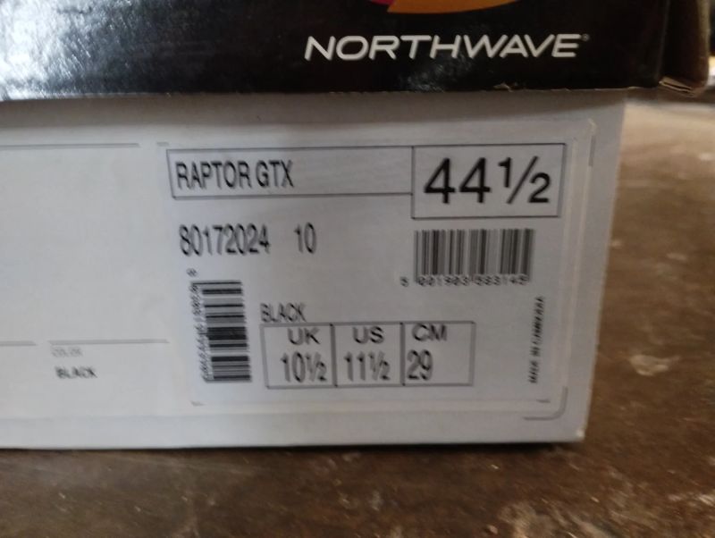NORTWAWE RAPTOR GTX - GORE TEX 44 1/2 , NOVÉ-pouze vyzkoušené