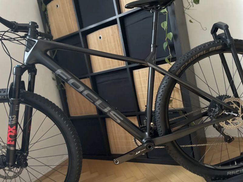 Focus Raven carbon / Shimano XT 2x11 / vel.L