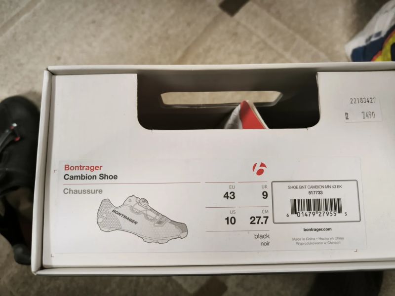 Karbonové tretry Bontrager