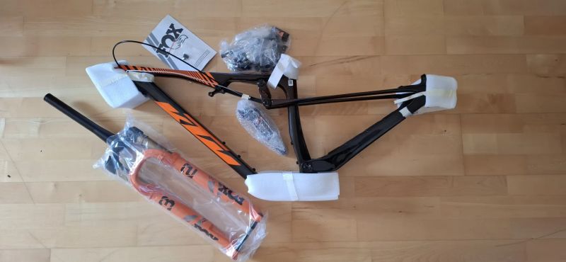 Rámový set KTM Scarp Exonic 100 mm - "S"