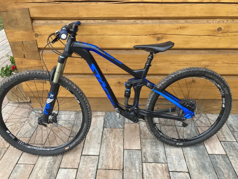 Celoodpružené kolo Stockli, vel. S, mulet (29/27,5)