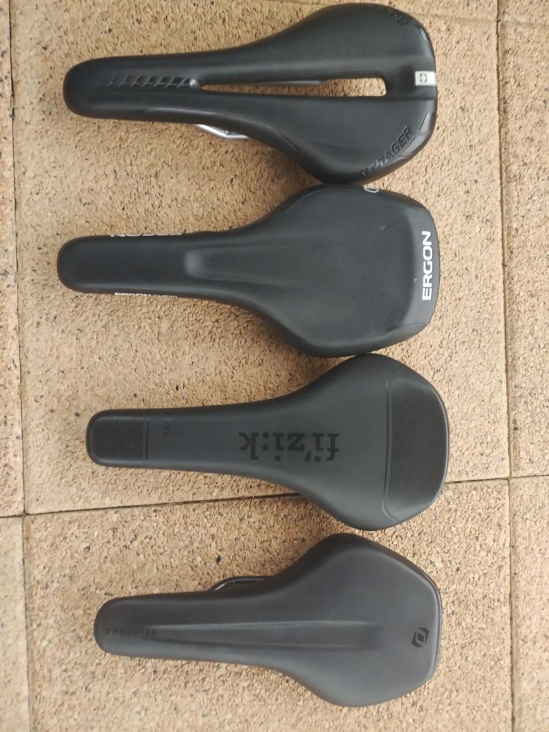 Sedla Ergon,Fizik,Bontrager,Syncros