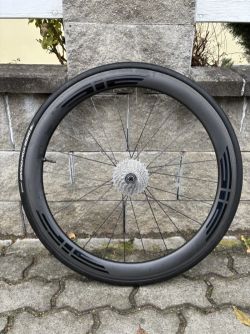 Silniční karbonová zapletená kola EIE - 5cm, ráfková brza