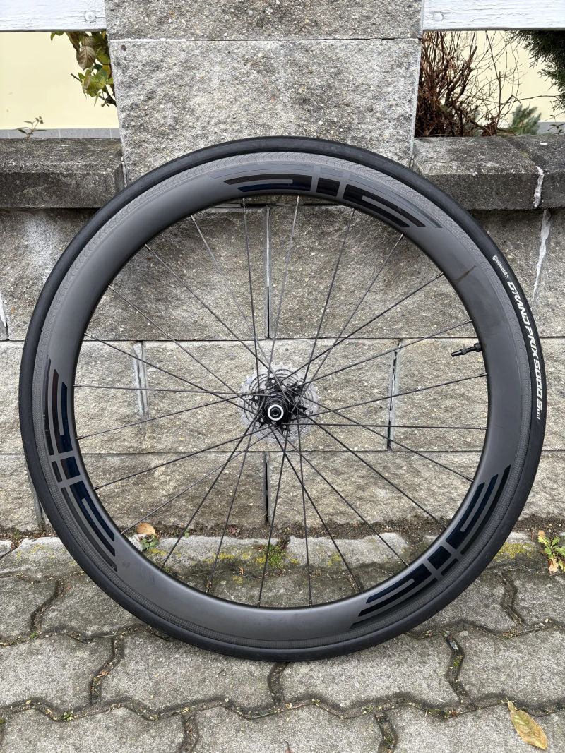 Silniční karbonová zapletená kola EIE - 5cm, ráfková brza