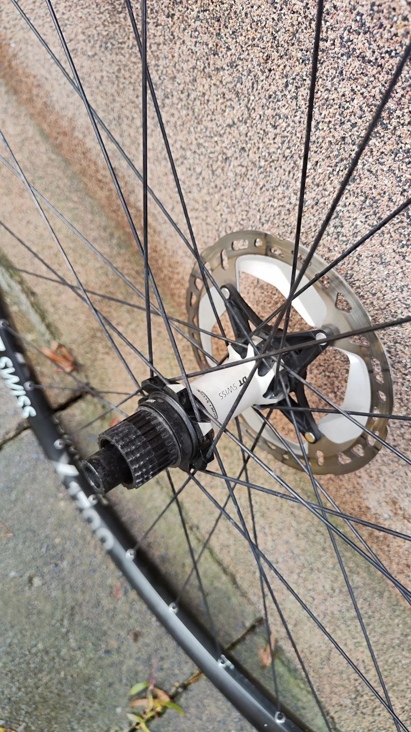 Zadní zapletené kolo DT Swiss X1700