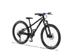 !!!NOVÝ!!! Kubikes 24S Trail AIR Black - laser PURPLE, 9,7kg, vzduch. vidlice. SKLADEM na prodejně