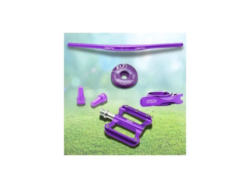 !!!NOVÝ!!! Kubikes 24S Trail AIR Black - laser PURPLE, 9,7kg, vzduch. vidlice. SKLADEM na prodejně