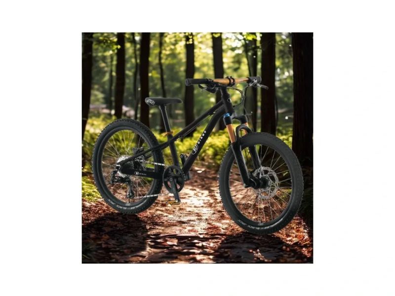 !!!NOVÝ!!! Kubikes 20S MTB Disc Black - laser GOLD, 8,8kg, vzduch. vidlice. SKLADEM na prodejně
