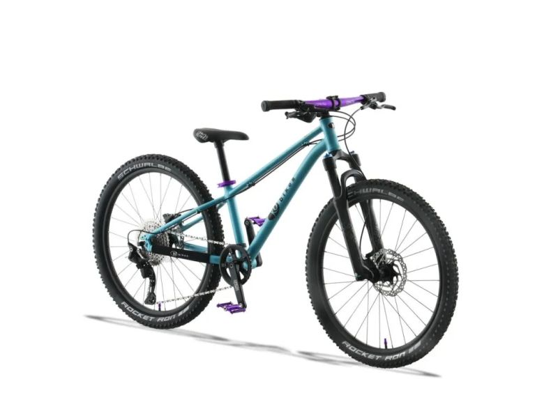 !!!NOVÝ!!! Kubikes 24S Trail AIR Tyrkys - laser PURPLE, 9,7kg, vzduch. vidlice. SKLADEM na prodejně