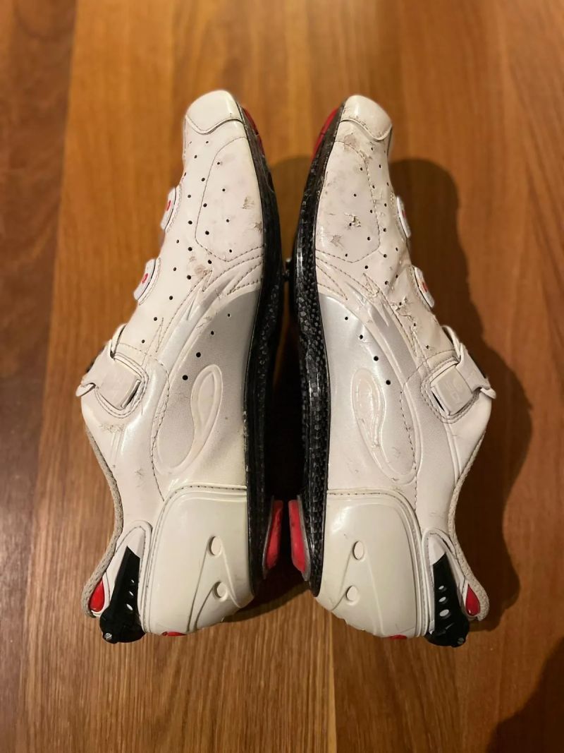 SIDI Wire Carbon Vernice White