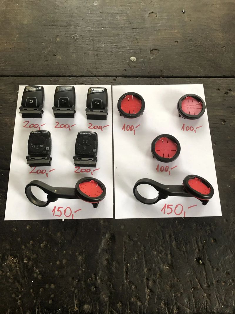 Snímače + držáky pro ROX 10