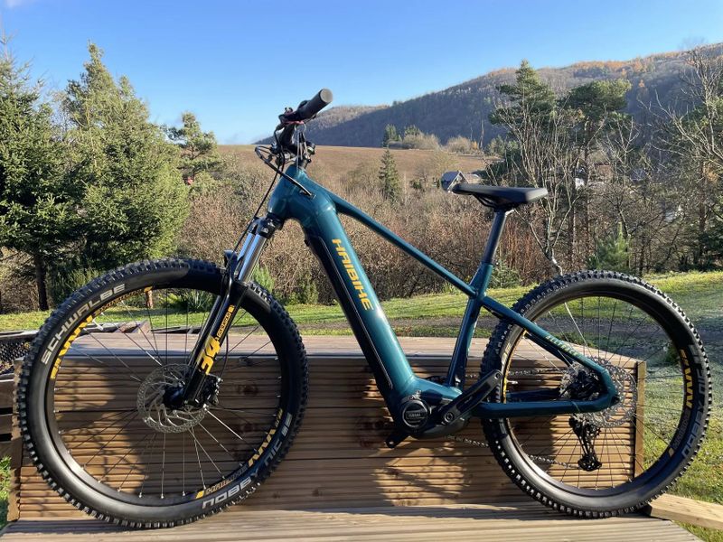 Haibike Haibike AllTrack 6, 2025 ocean/orange, velikost: M