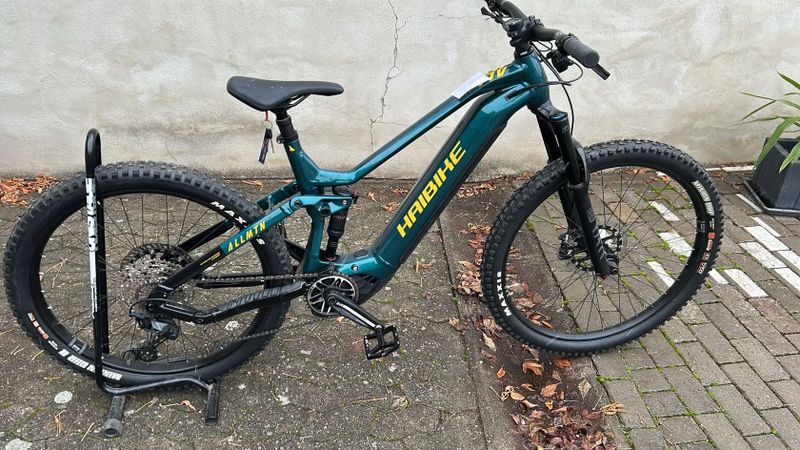 Haibike AllMtn 7, 2025 ocean/orange velikost L