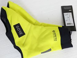 silniční termonávleky Gore Shield Thermo Overshoes neon yellow/black. Velikost 42-43