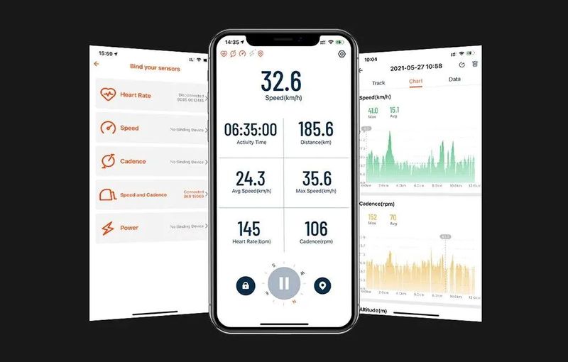 COOSPO sensor rychlosti a kadence BK805
