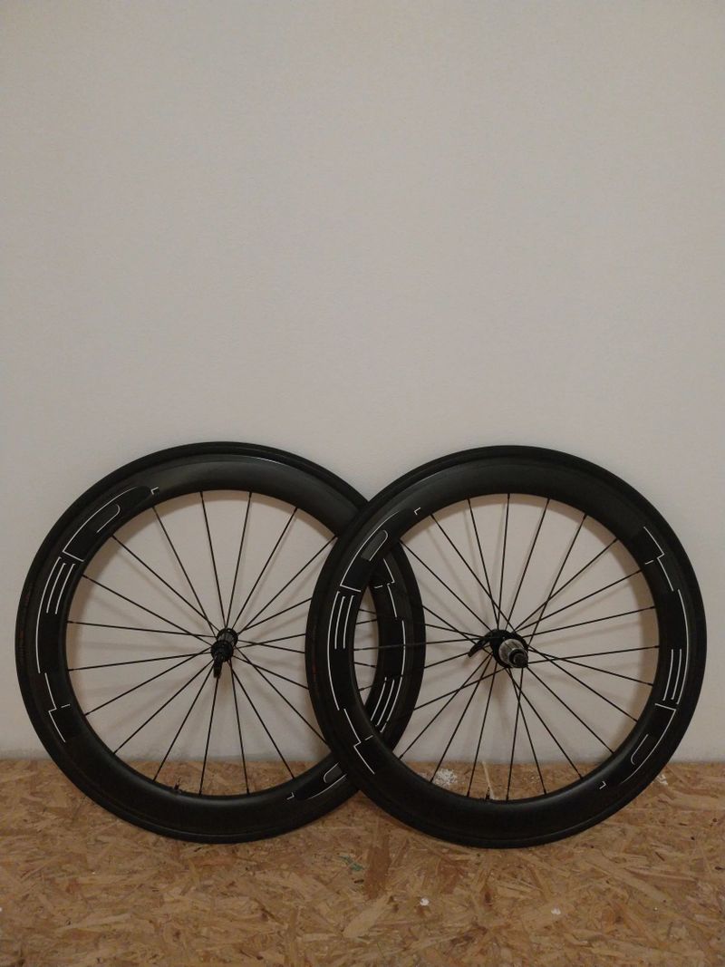 Zapletená kola HED 60mm