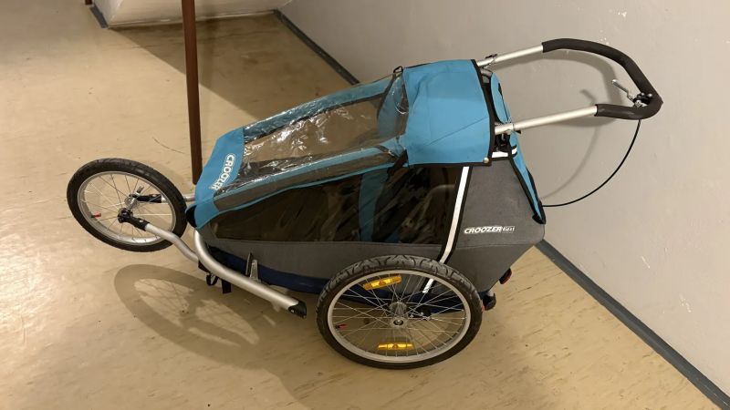 Croozer Kid for 1 - vozík za kolo pro 1 dítě (zánovní) 