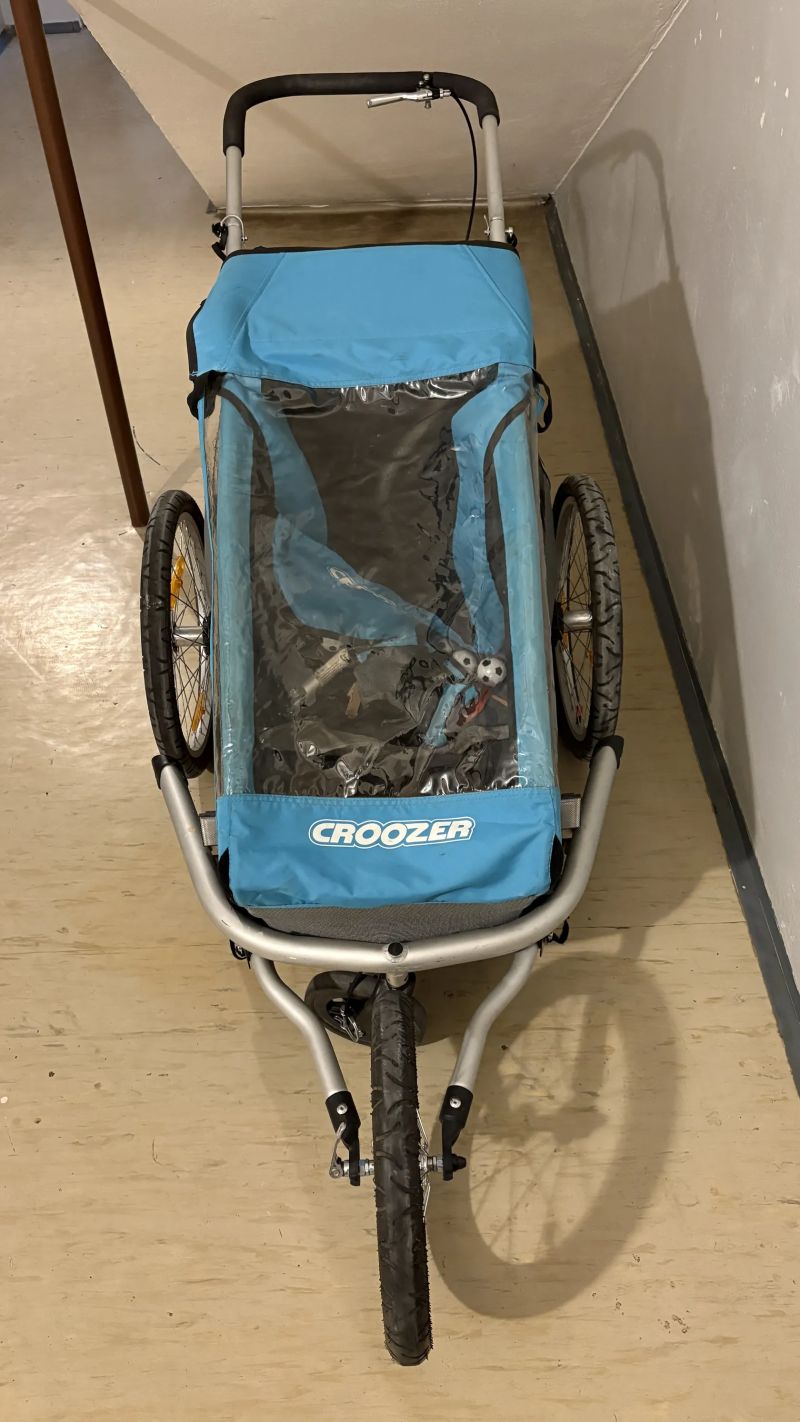 Croozer Kid for 1 - vozík za kolo pro 1 dítě (zánovní) 