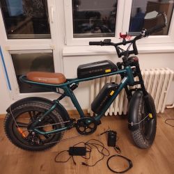 Elektrokolo Engwe M20 Dual, 2 baterie 26Ah 48V + doplňky