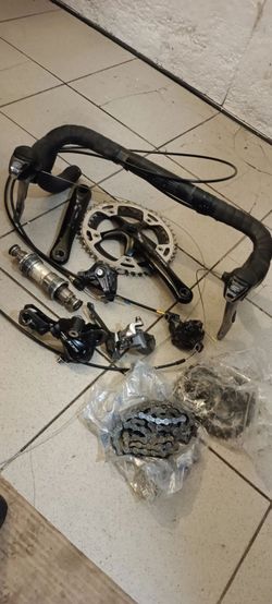 Sada na gravel, silnici 2x10 , na kotouče 