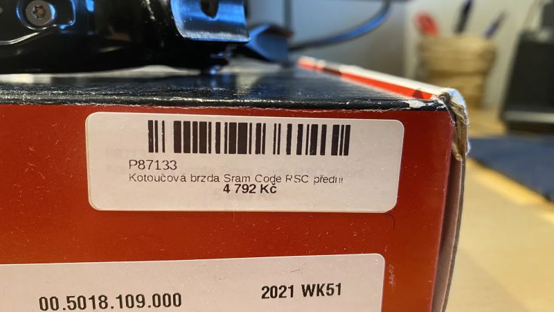 Přední brzda Sram Code RSC 