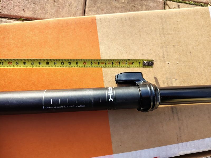 Pro koryak 150mm, 30.9mm, vnější vedení 