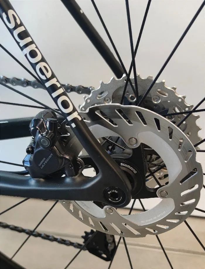 SUPERIOR RR 9.8 Matte Carbon / White, vel. 54 cm (M) 