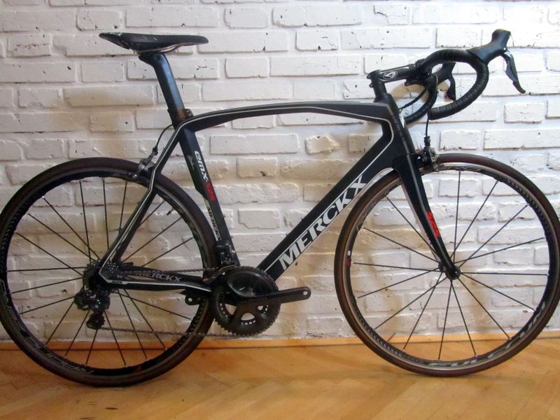 MERCKX EMX525 na ULTEGRA DI2, 60 cm. Zánovní stav! PC 150.000 Kč