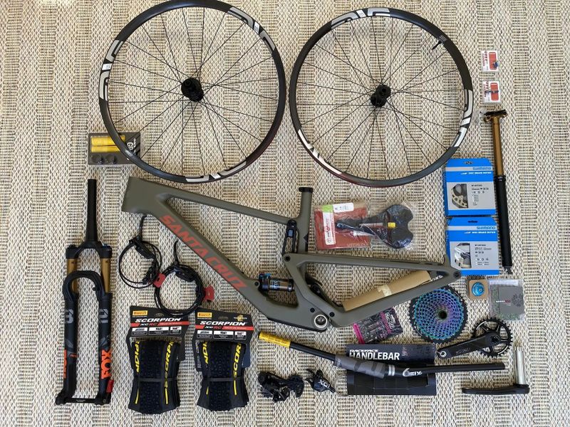 Rám Santa Cruz Tallboy 4 CC (2023, NOVÝ)