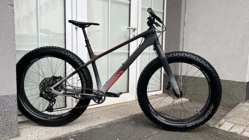 carbon fatbike CANYON DUDE ASX - volcano L